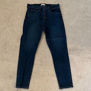 LOFT high waist skinny